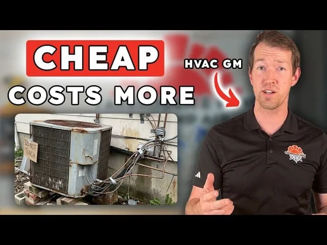 What Cheap HVAC Work Actually Looks Like