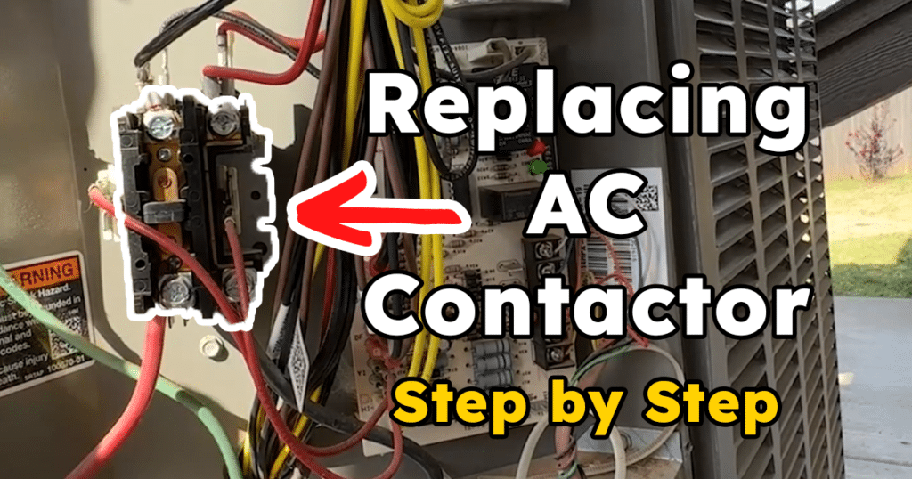Replacing AC Contactor: Step by Step
